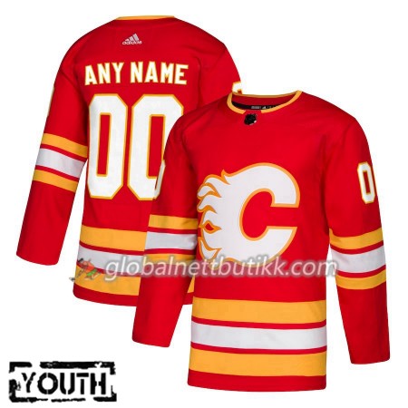 Calgary Flames Hockeydrakt Custom Alternate 2018-2019 Adidas Authentic - Barn